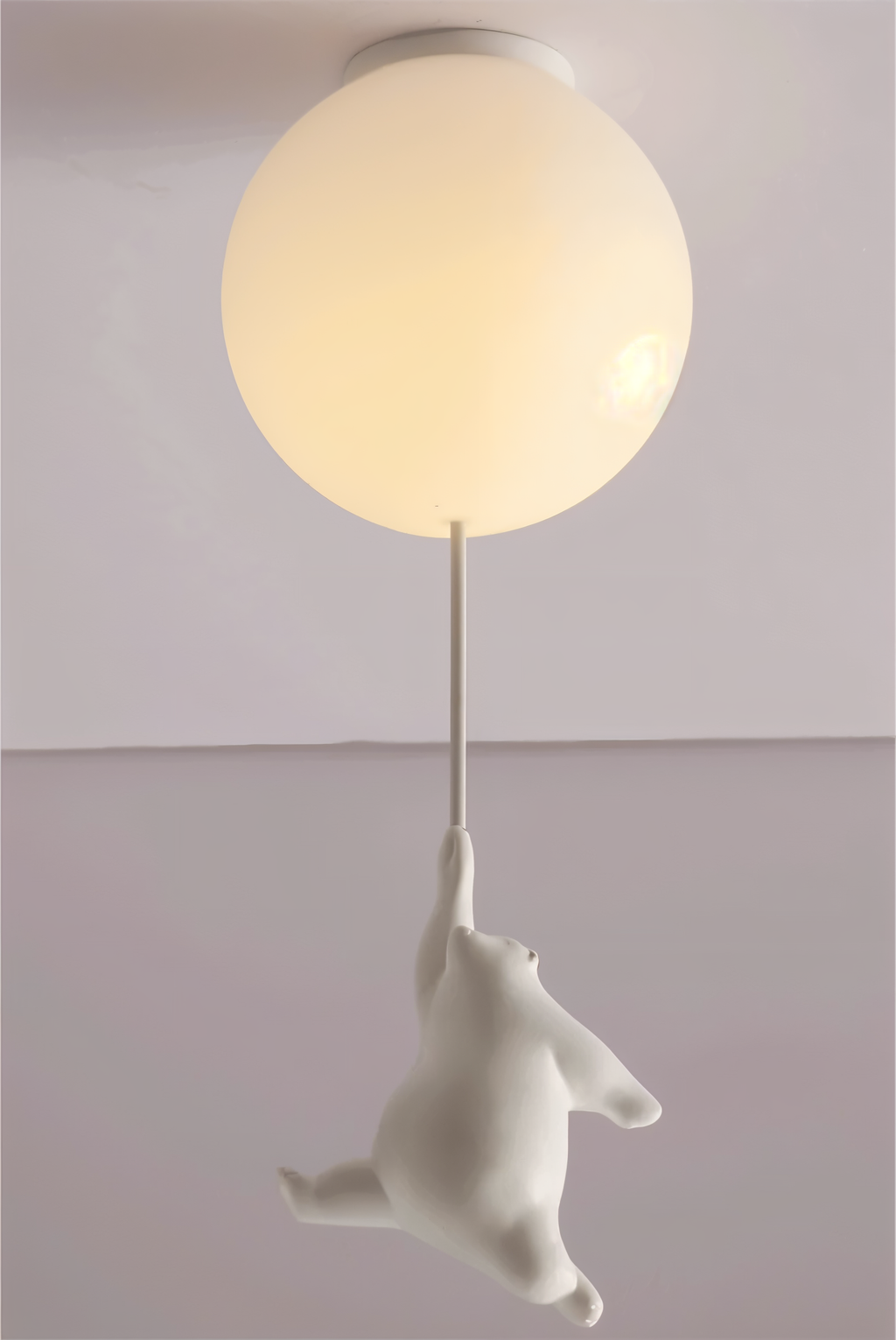 BearLoon Light – Niedliche Pendelleuchte im Luftballon-Bären-Design