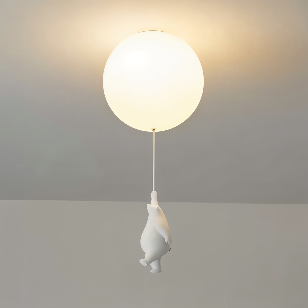 BearLoon Light – Niedliche Pendelleuchte im Luftballon-Bären-Design