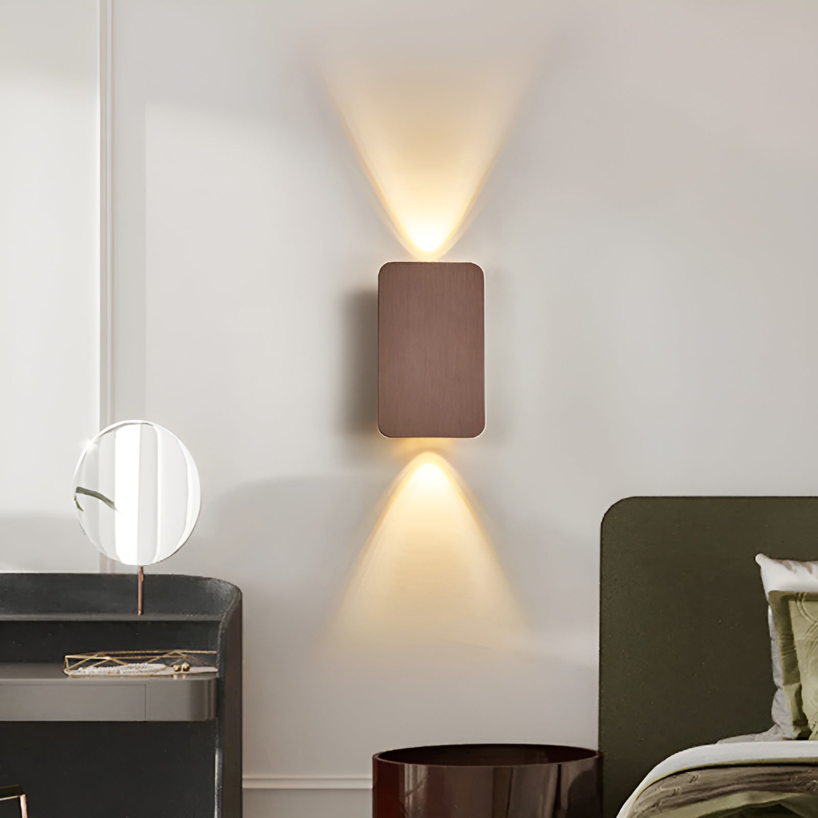 SlimBeam LED-Wandleuchte – Kompakte Rechteckform