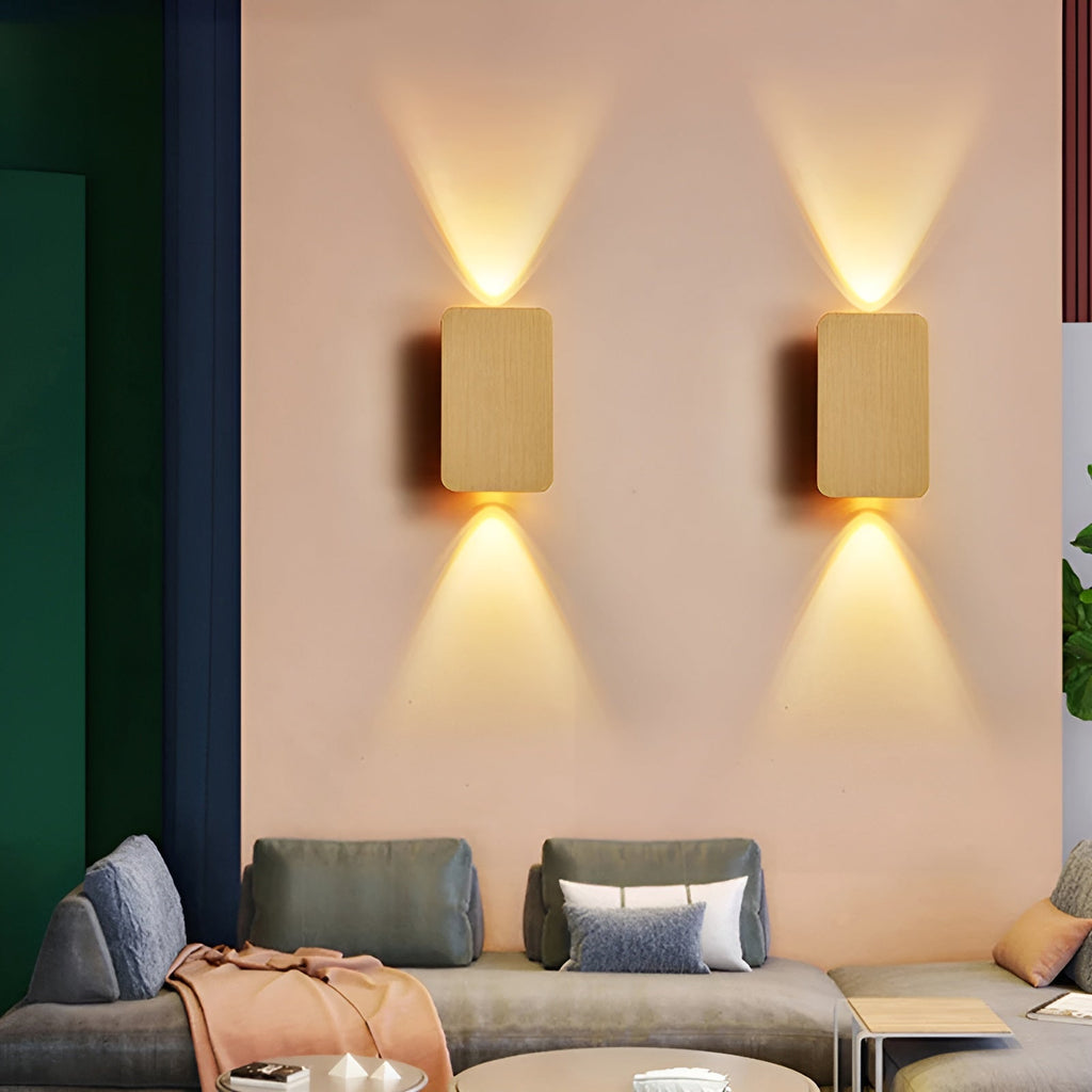 SlimBeam LED-Wandleuchte – Kompakte Rechteckform