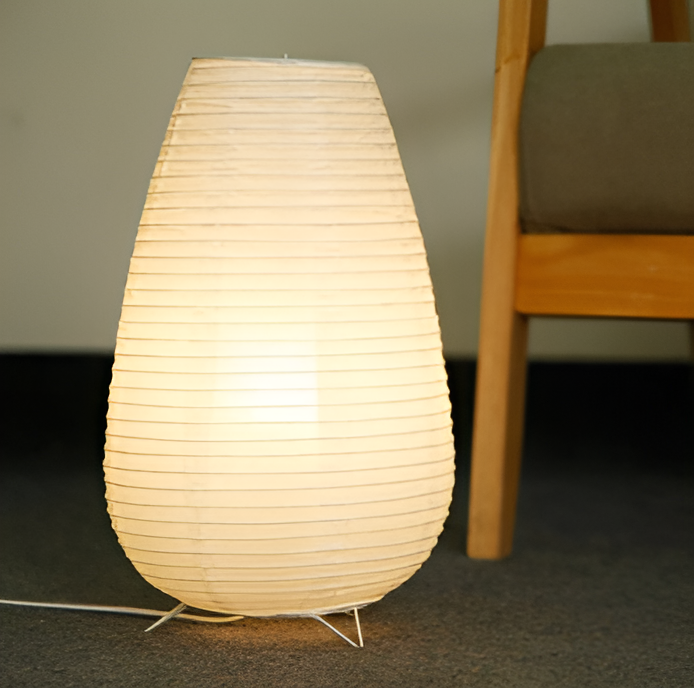 Aiko – Japanische Reispapierlampe fürs Tisch