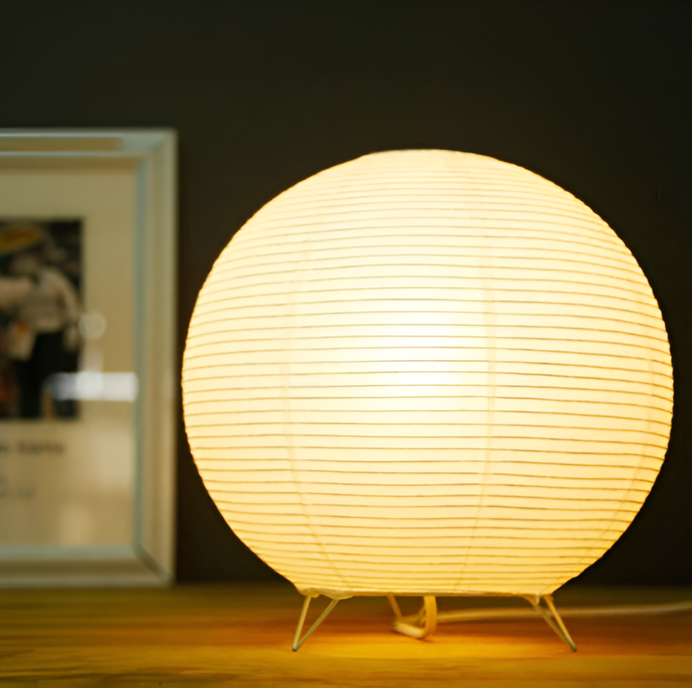 Aiko – Japanische Reispapierlampe fürs Tisch