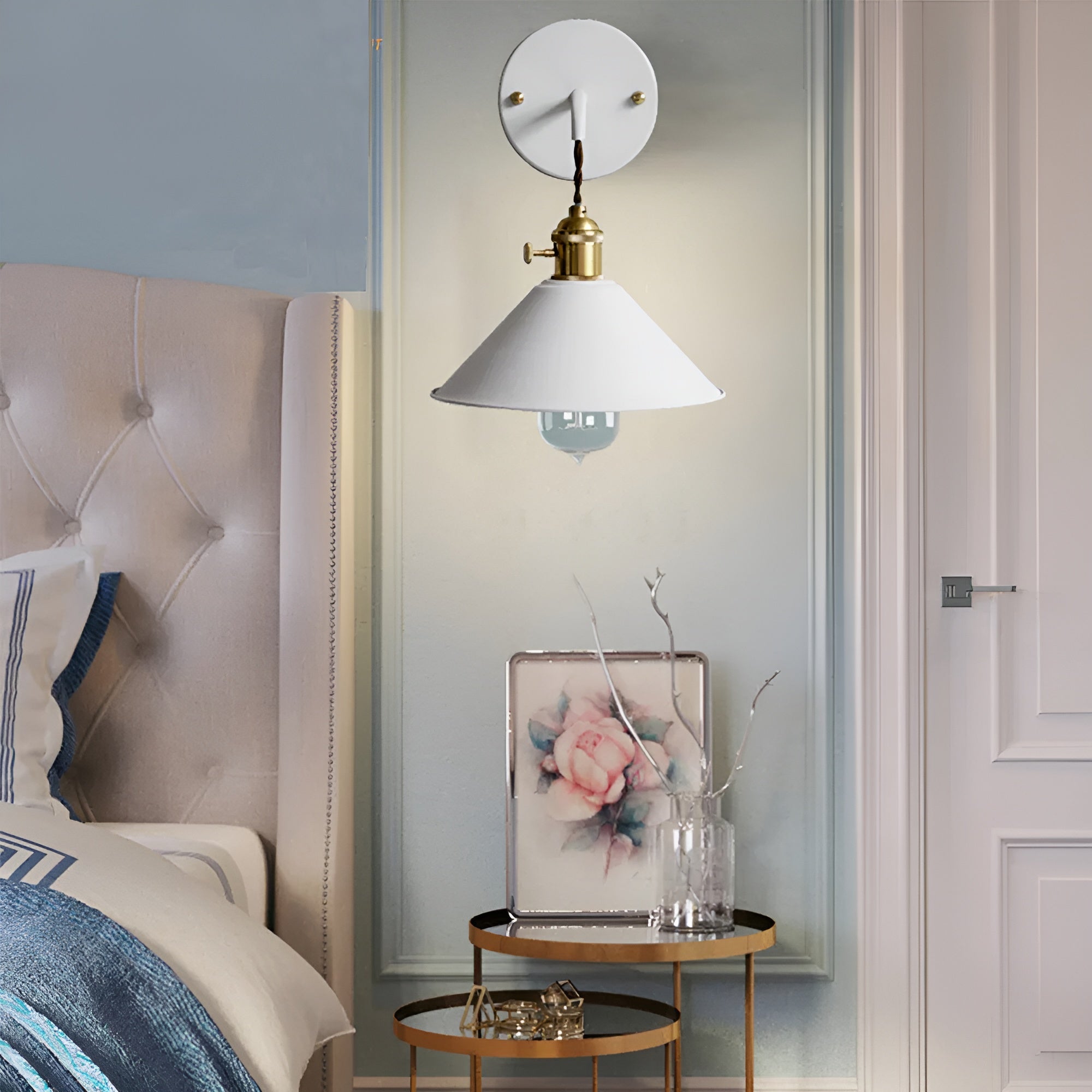 VintageCone Wandlampe – Metalllampe im Retro-Stil