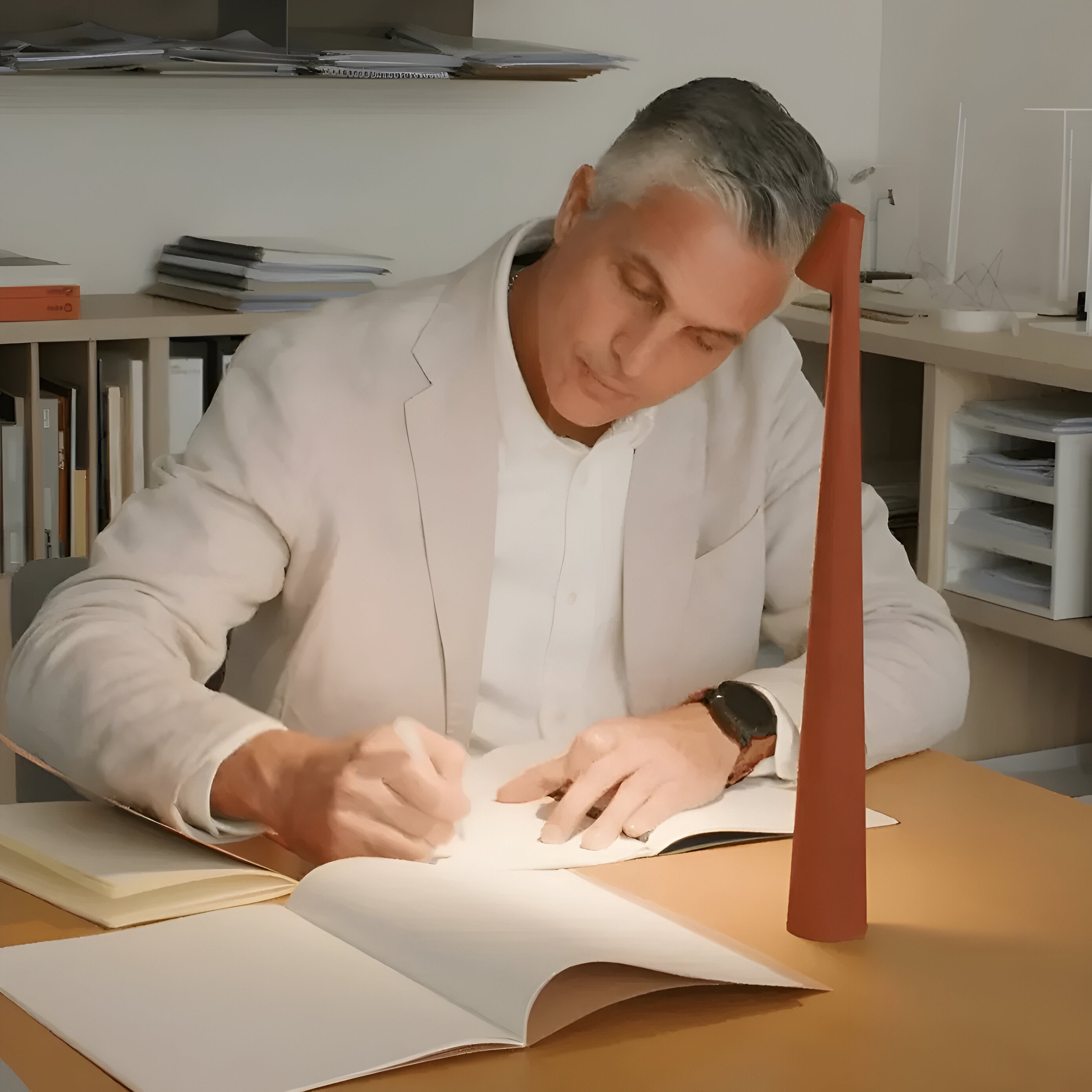 Minimalistische Schlanke Nachtlampe
