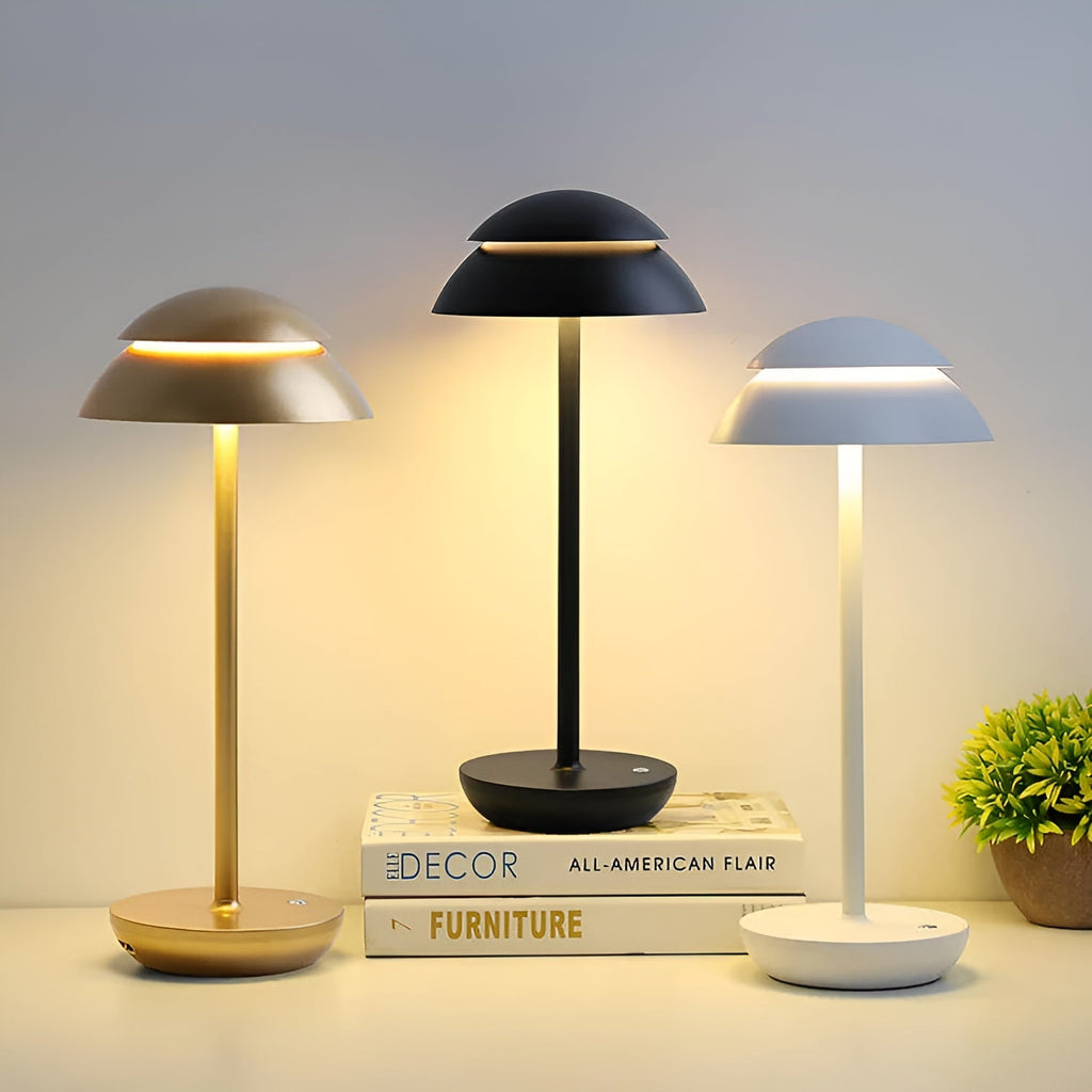 Yuna – Elegante Kabellose LED-Tischleuchte