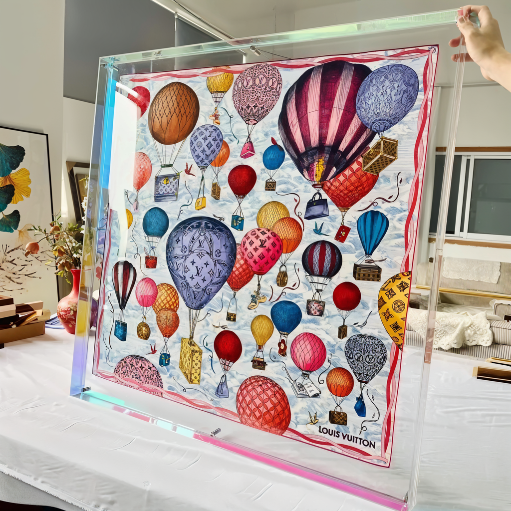 RetroFrame – Acryl Bilderrahmen im 80s-Stil