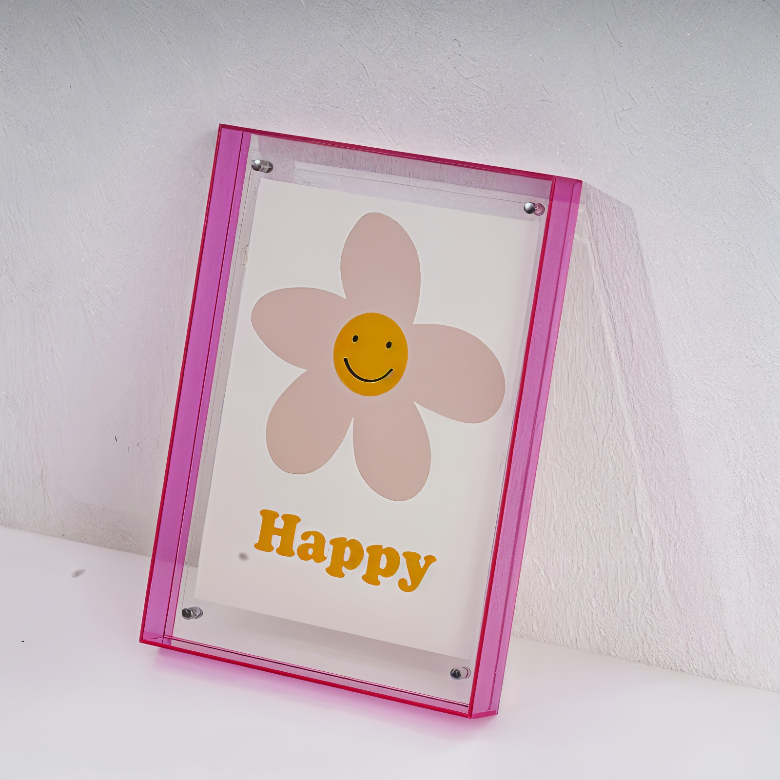 RetroFrame – Acryl Bilderrahmen im 80s-Stil