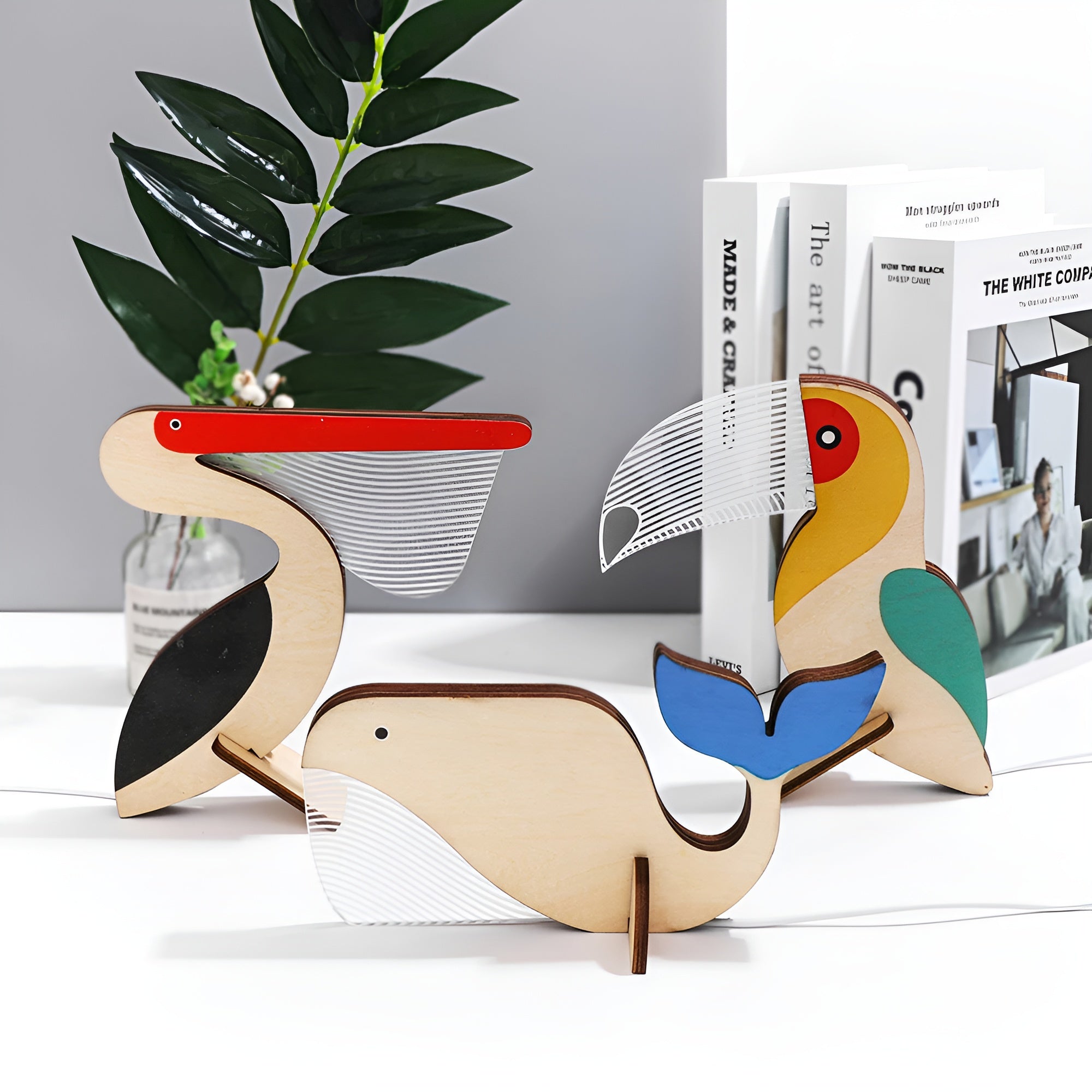 Mara – Tierisches Holz-Acryl LED Nachtlicht