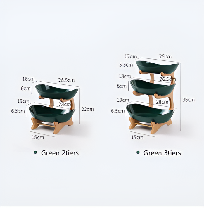 WoodTier Schale – Zeitgenössische Obstetagere aus Naturholz