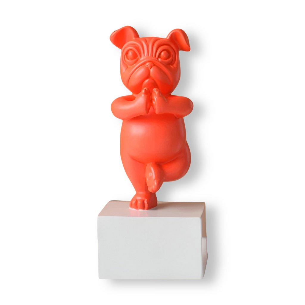 Danny – Yoga Bulldogge Dekofigur