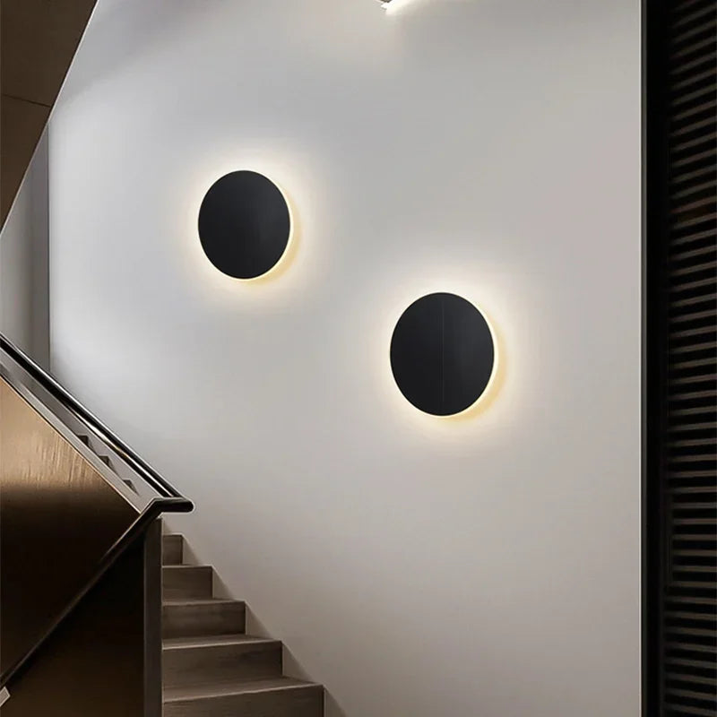 SleekGlow Wandlampe – Runde LED-Leuchte für stilvolle, moderne Wandbeleuchtung