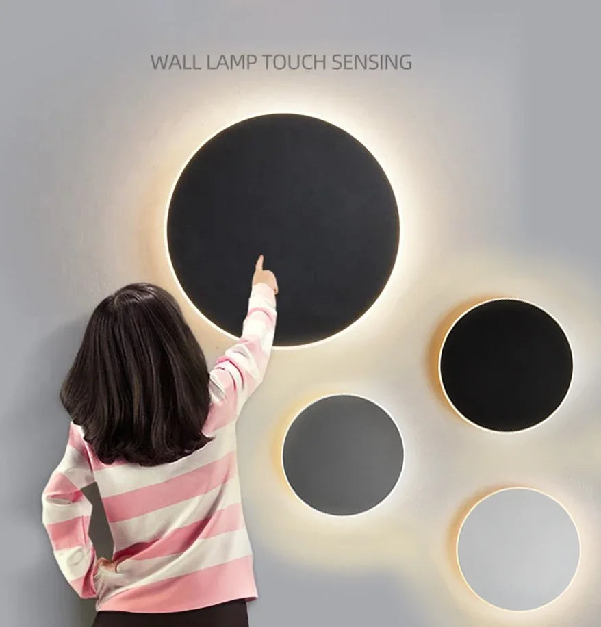 SleekGlow Wandlampe – Runde LED-Leuchte für stilvolle, moderne Wandbeleuchtung