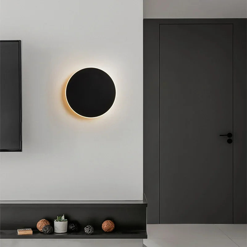SleekGlow Wandlampe – Runde LED-Leuchte für stilvolle, moderne Wandbeleuchtung
