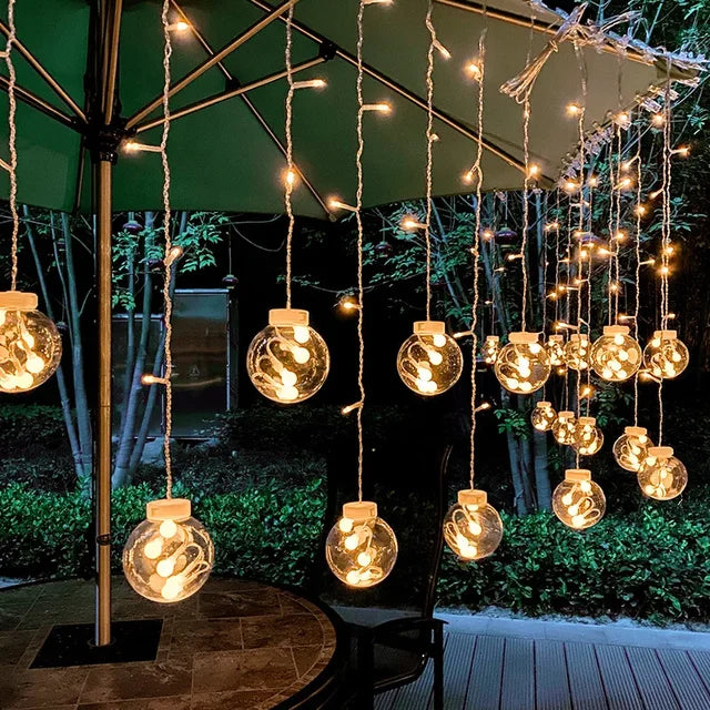 LioraGlow – Wetterfeste LED-Lichterkette für Garten, Balkon & Terrasse