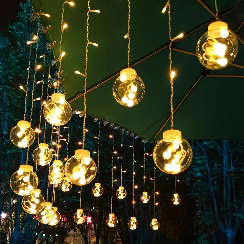 LioraGlow – Wetterfeste LED-Lichterkette für Garten, Balkon & Terrasse