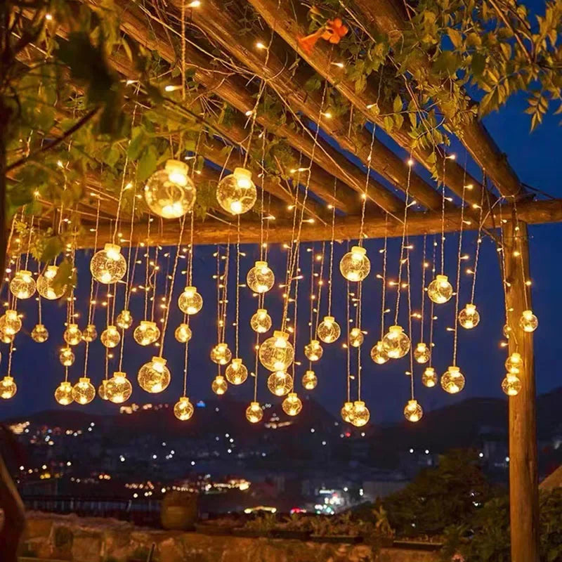 LioraGlow – Wetterfeste LED-Lichterkette für Garten, Balkon & Terrasse