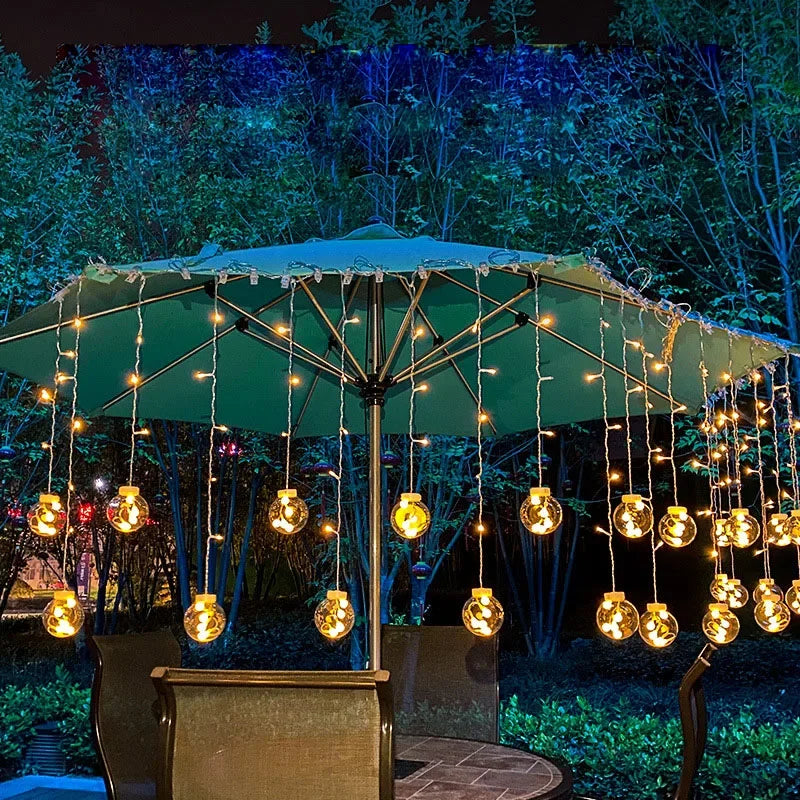 LioraGlow – Wetterfeste LED-Lichterkette für Garten, Balkon & Terrasse