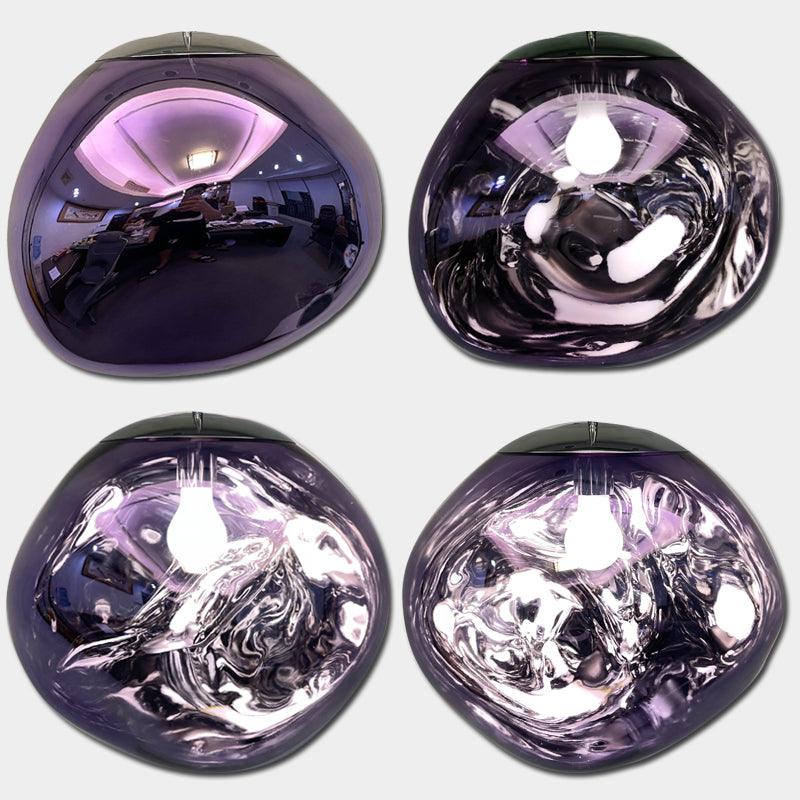 LavaGlow – Handgefertigte Glas-Pendelleuchte mit Lava-Effekt