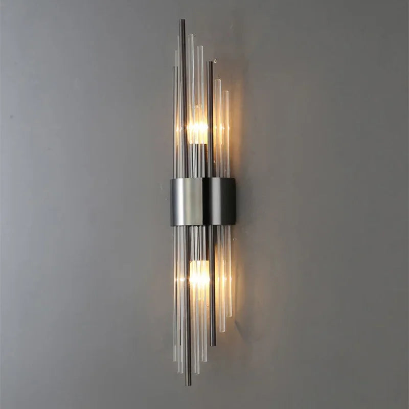 Moderne Wandleuchte aus Kristall