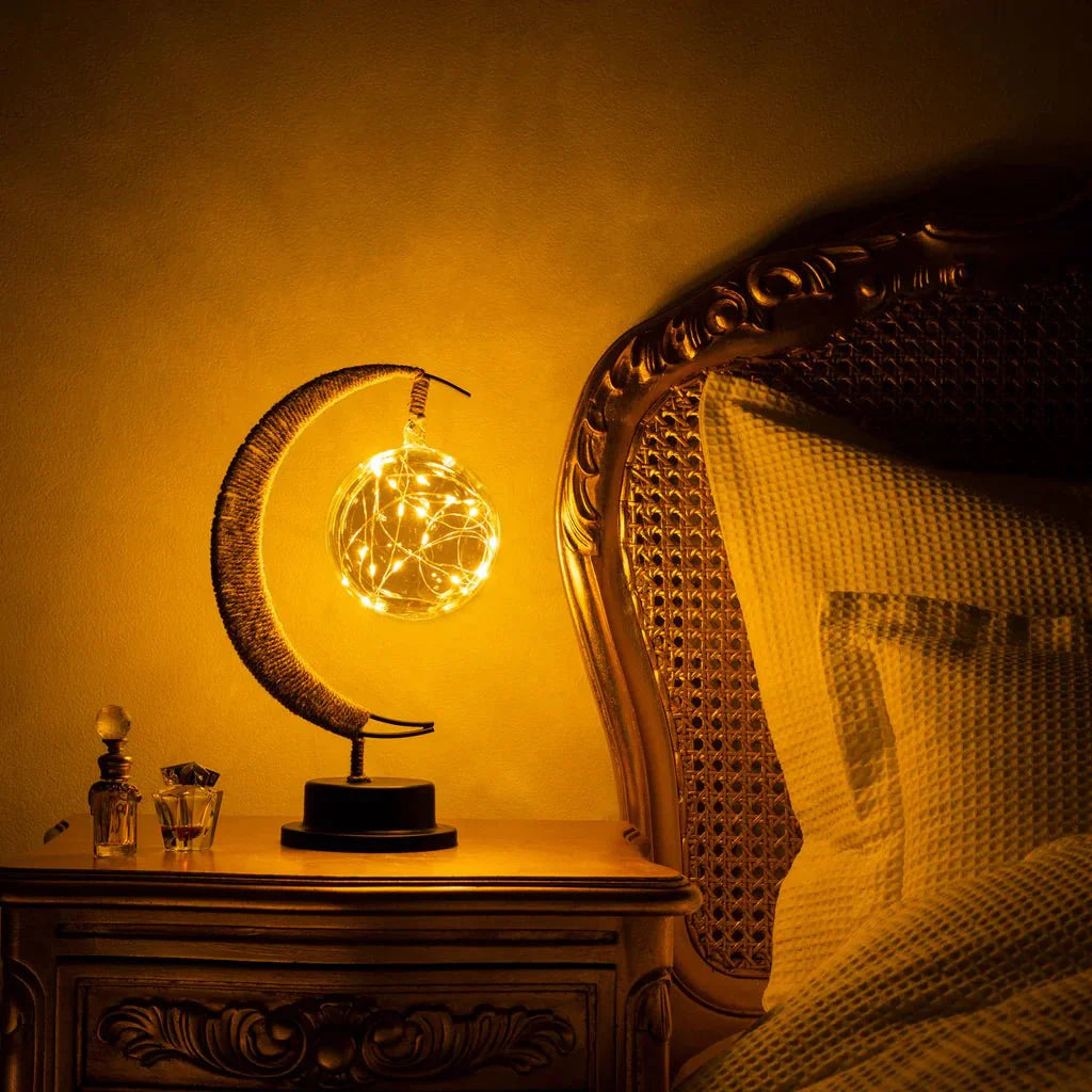 MondMagie – Verzauberte LED-Mondlampe mit sanftem Schimmer