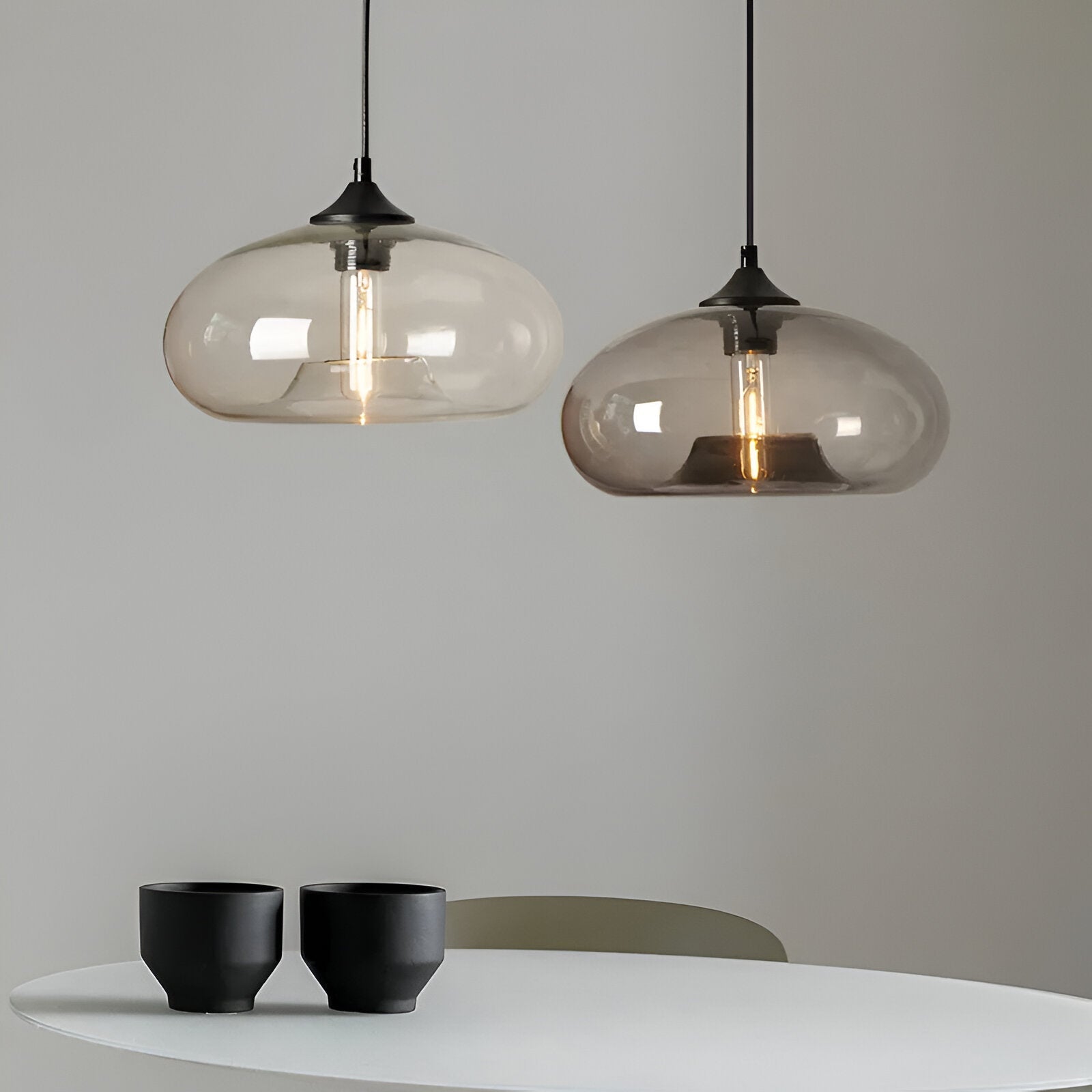 Aya – Loft-Glas-Pendelleuchte