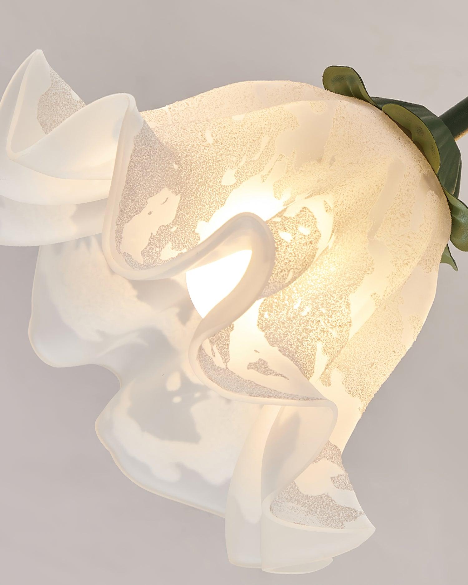 Neri – Wandleuchte im Orchideen-Design