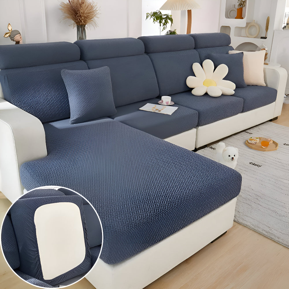 Selena – 360° Stretch Sofabezug und Kissenhülle