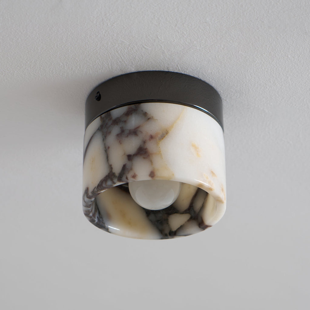 Verona – LED-Deckenleuchte aus Marmor
