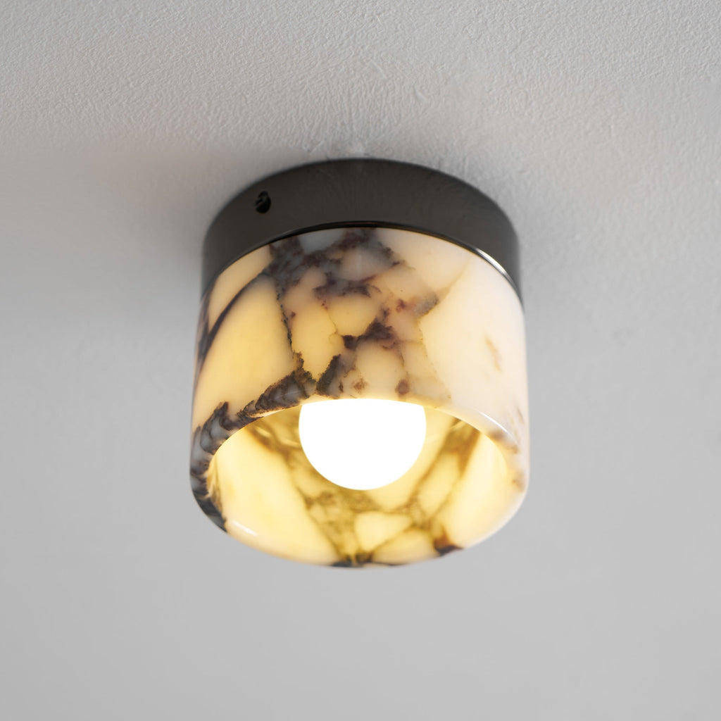 Verona – LED-Deckenleuchte aus Marmor