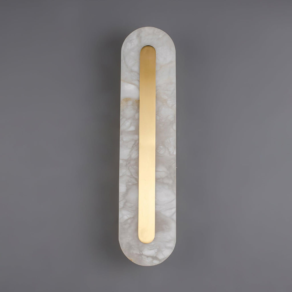 Alenya – Wandlampe aus Kupfer und Marmor