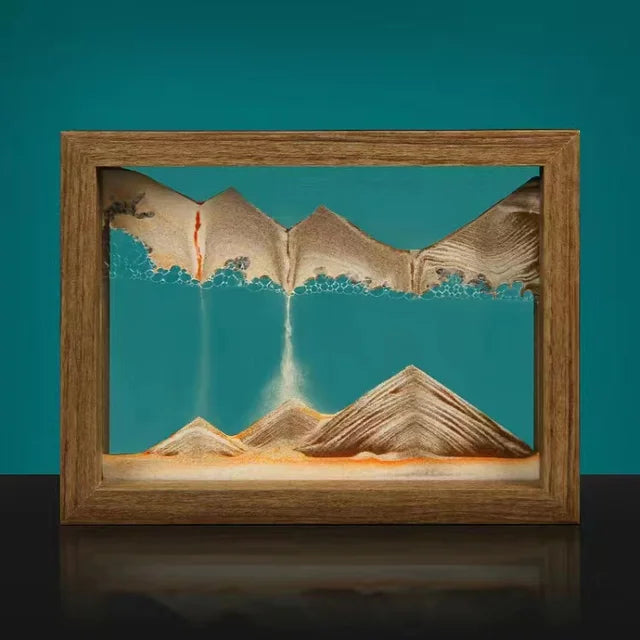Nordische Wohnkultur Sandkunst Ornament