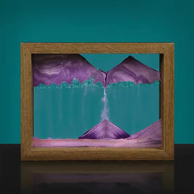 Irish – Drehende Sandkunst aus Glas für entspannte Wohnmomente