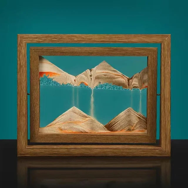 Nordische Wohnkultur Sandkunst Ornament