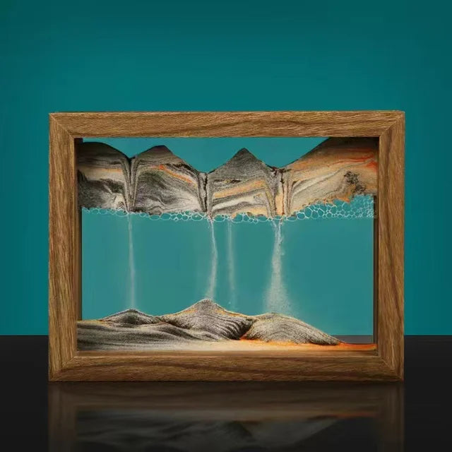 Nordische Wohnkultur Sandkunst Ornament