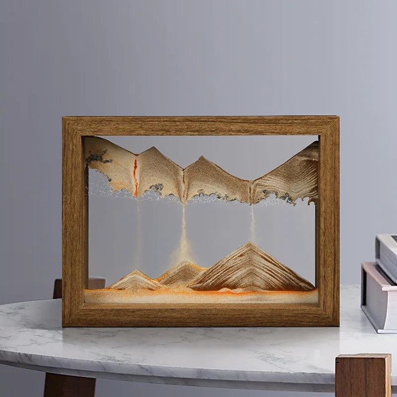 Nordische Wohnkultur Sandkunst Ornament