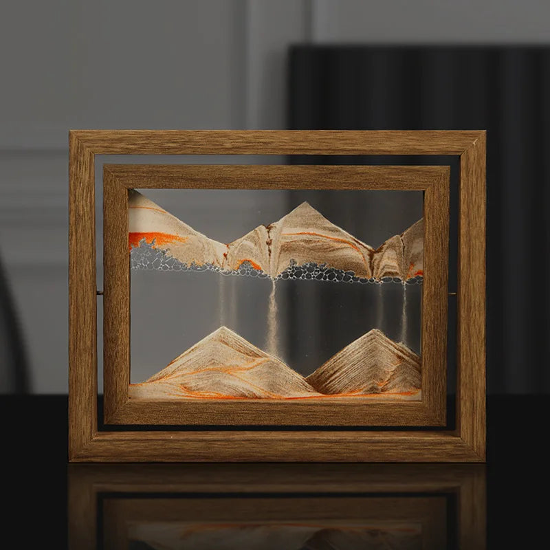Nordische Wohnkultur Sandkunst Ornament