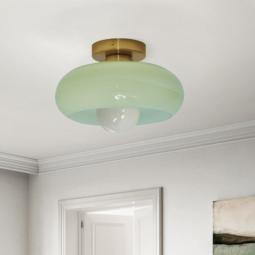 Alina – Mid-Century Glas-Deckenleuchte