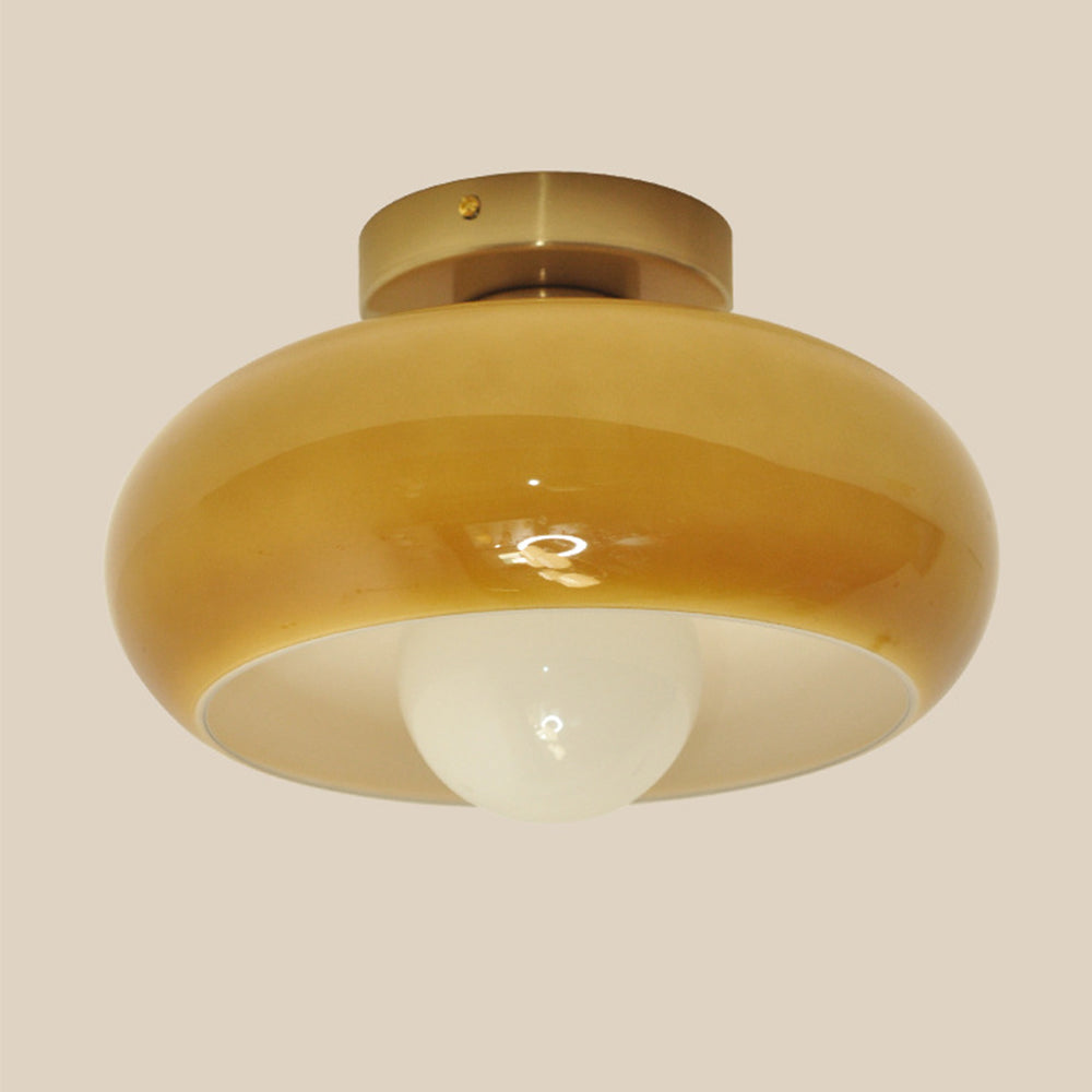 Alina – Mid-Century Glas-Deckenleuchte