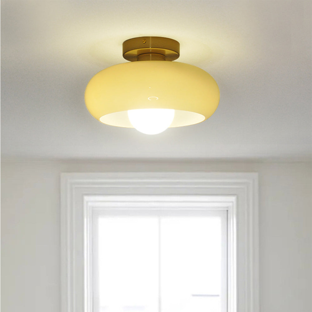 Alina – Mid-Century Glas-Deckenleuchte