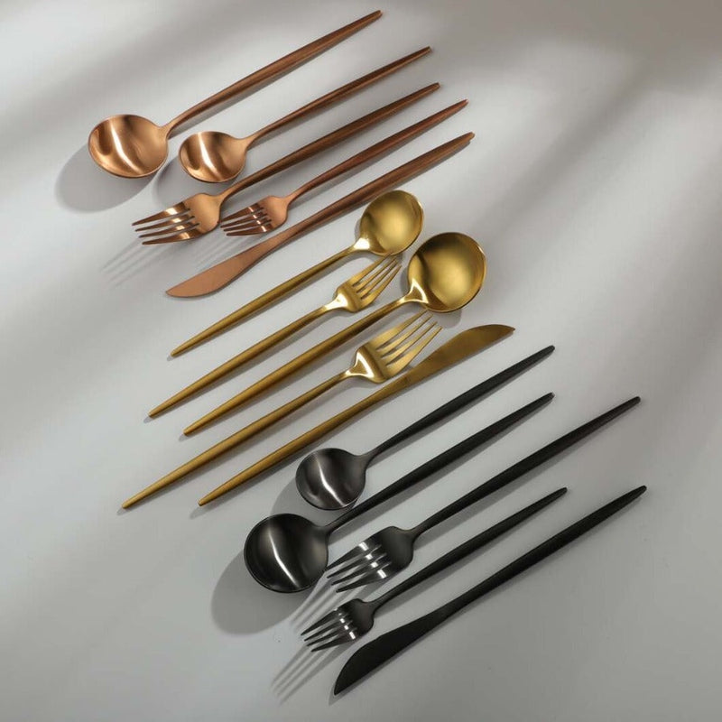 Nordic Elegance - Minimalistisches Besteck Set