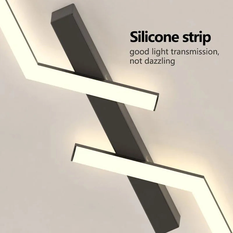 SleekLine – Moderne LED-Deckenlampe mit Linien-Design
