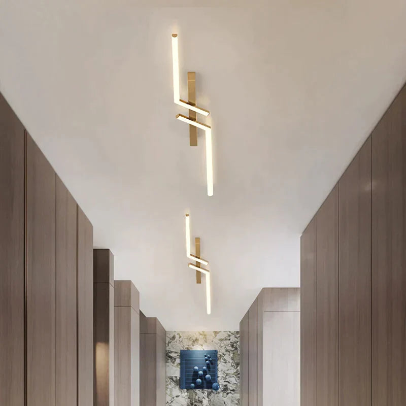 SleekLine – Moderne LED-Deckenlampe mit Linien-Design