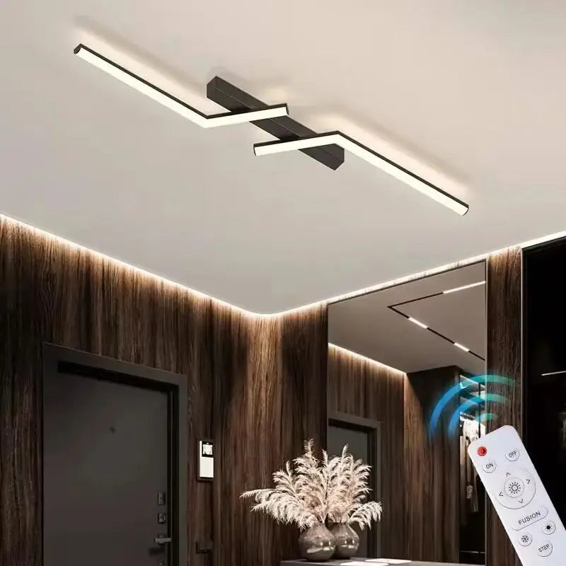 SleekLine – Moderne LED-Deckenlampe mit Linien-Design