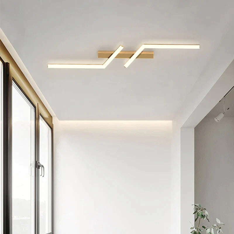 SleekLine – Moderne LED-Deckenlampe mit Linien-Design
