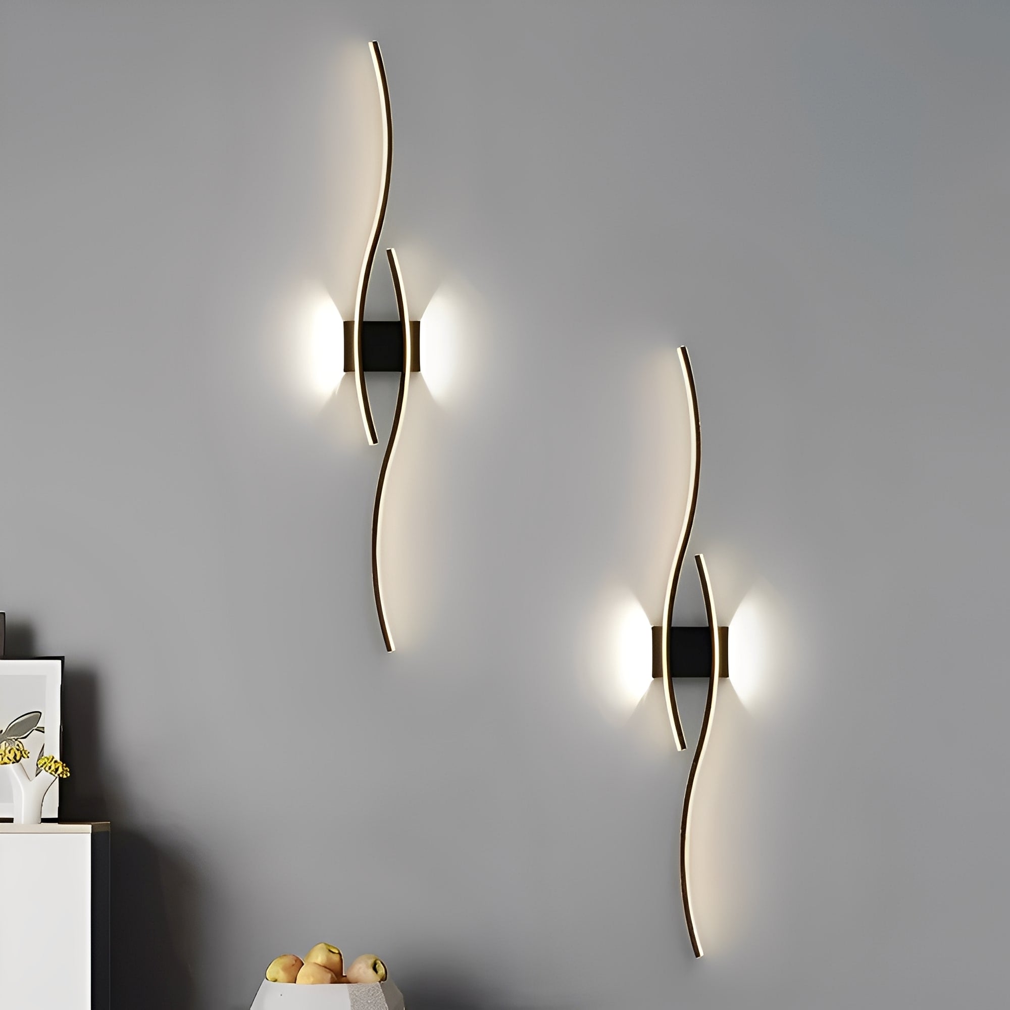 Raya – Sanfte LED-Wandlampe