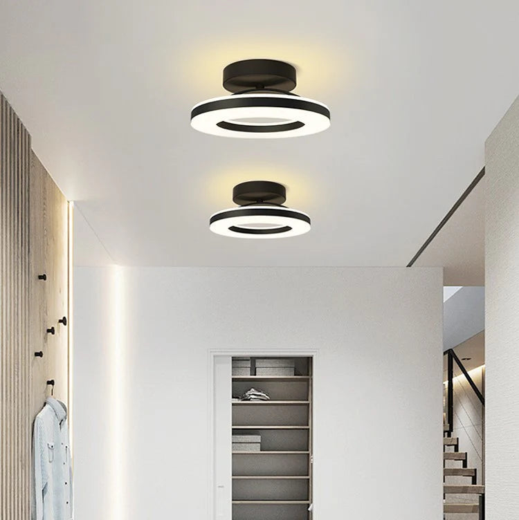 Alen – Minimalistische Deckenleuchte mit Ringdesign
