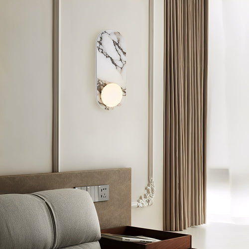 Avi – Vintage Wandlampe aus Marmor