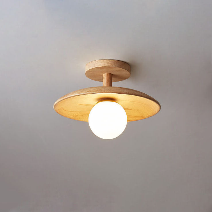 Elian – Moderne Holzstil-Deckenlampe