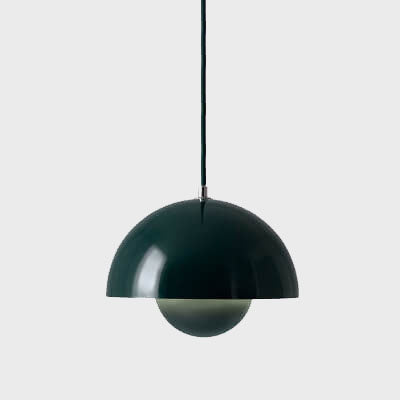 Fjord - Nordic 1-Light Halbkreis Kuppel Pendelleuchte
