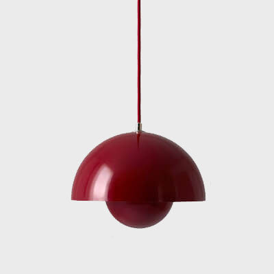 Fjord - Nordic 1-Light Halbkreis Kuppel Pendelleuchte